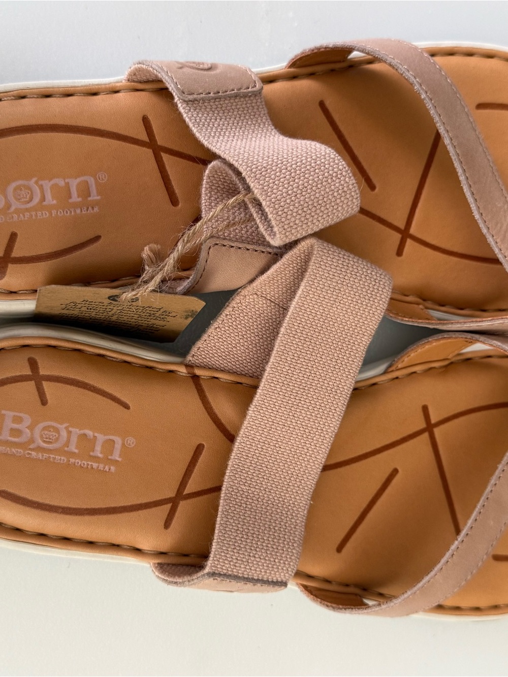 Born Women's Blush Strappy Casual Sandals